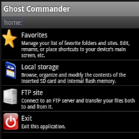 Ghost Commander File Manager screenshot